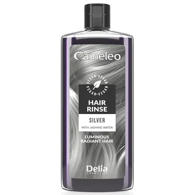 Lotiune nuantatoare pentru par Argintiu, 200ml, Delia Cosmetics