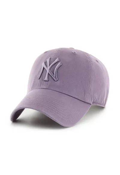 ’47 - Sapca cu logo brodat New Yor Yankees - Lila