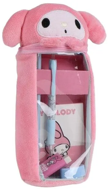 Penar din pluș Cerda Hello Kitty - My Melody, cu instrumente