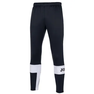 Pantaloni Joma Fredoom fleece, negru/alb, XXXL
