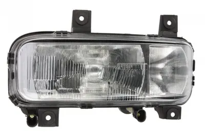 Far stanga (H4 H1 W5W, reglaj manual electric, fara motor, cu halogen) MERCEDES ATEGO 01.98-10.04