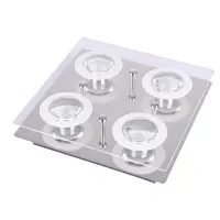 Plafoniera Kaori Crom 4 LED 5W