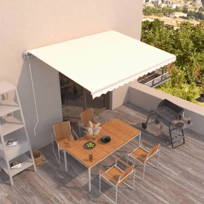 Gossi copertina retractabila automat, crem, 450x350 cm
