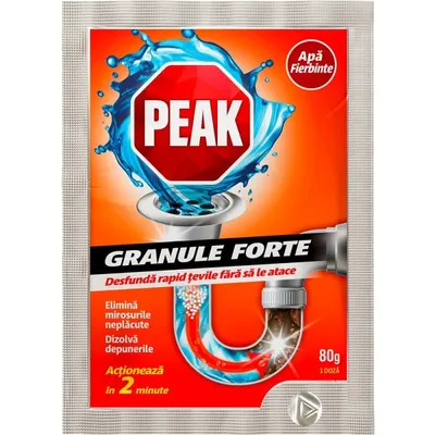 Granule Forte Desfundat Tevi Peak Out Apa Fierbinte 80 g
