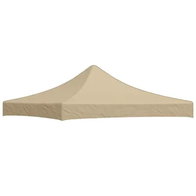 vidaXL Acoperiș pentru cort de petrecere, bej, 3 x 3 m, 270 g/m²
