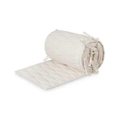 Apărătoare pentru pătuț bej din bumbac 365 cm Light Sand – Cam Cam Copenhagen