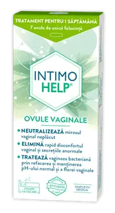 Ovule vaginale, 7 bucati, Intimohelp
