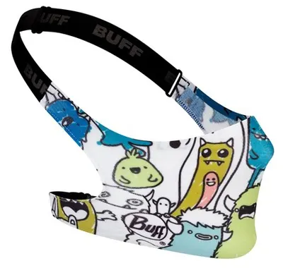 Mască cu filtru pentru copii BUFF - Filter mask Kids, Boo Multi, multicolor