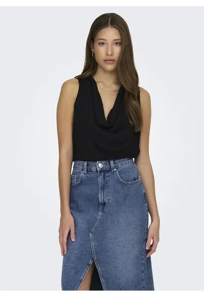 Top cu decolteu drapat Mette