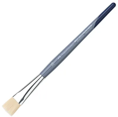 Pensula plata pentru desen Faber-Castell №16 - Par sintetic