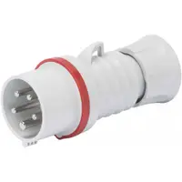 Stecher trifazic, IP44/54, mobil, 3P+N+E, 32A, 380-415V, 6H Gewiss GW60020H
