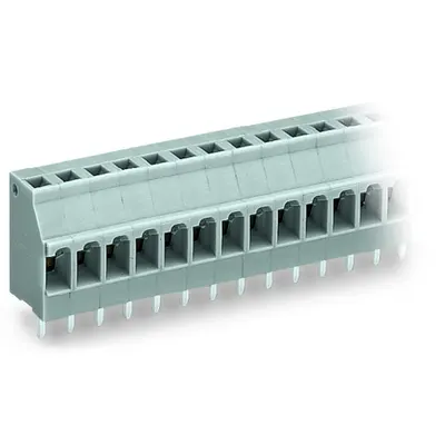 PCB terminal block; 2.5 mm²; Pin spacing 5 mm; 5-pole; CAGE CLAMP®; 2,50 mm²; blue