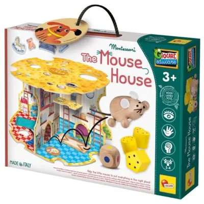 Joc montessori - casuta soricelului