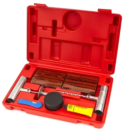 Kit de reparare a anvelopelor HBM - 7510, 57 piese