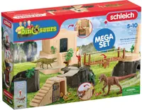 Set de joacă Schleich Dinosaurs -Bătălia pentru Templul Dinozaurilor, 169 de piese