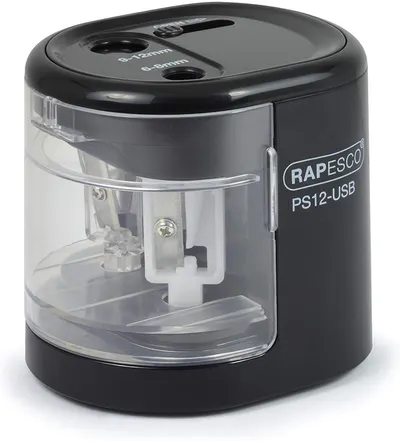 Ascutitoare electrica Rapesco - PS12, neagra