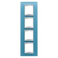 Placa ornament CProiector HORUS LUX international - IN GLASS - 2+2+2+2 modul VERTICAL - AQUAMARINE - CProiector HORUS