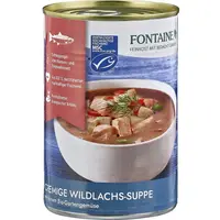 Supa Cremoasa de Somon Salbatic cu Legume de Gradina 400g
