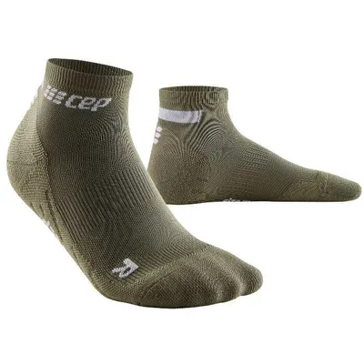 Sosete compresie scurte femei The Run W Socks Low Cut - verde inchis maslina gr…