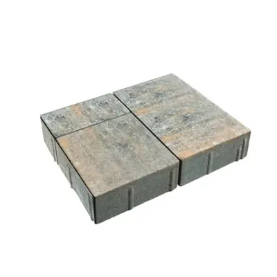 Pavaj City Trio Combi 4 cm crem-gri patina