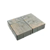 Pavaj City Trio Combi 4 cm crem-gri patina
