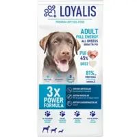 Hrana uscata pentru caini Loyalis Adult Full Energy cu pui 3 kg