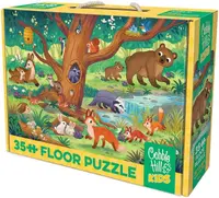 Puzzle Cobble Hill din 35 de piese - Ursulețul și prietenii