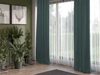 Set 2 draperii Turcoaz