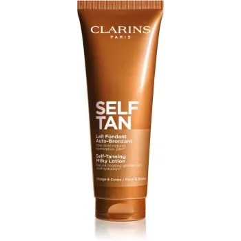 Clarins Self Tan Self-Tanning Milky Lotion crema autobronzanta corp si fata