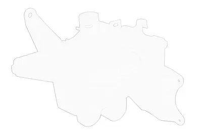 Rezervor spalator potrivit TOYOTA AURIS 2012-2018 - (cu locas pentru senzor)