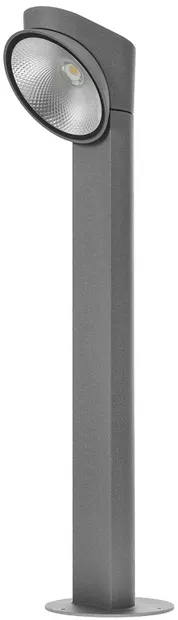 Stâlp de grădină cu LED-uri Elbulgaria - Newton, 2855/f sg, 12W, IP44, 4000K, gri