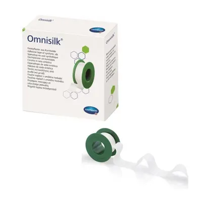 Plasture Matase 5cmx9,2m Omnisilk 900420