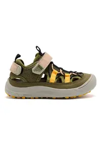 Sandale fisherman cu velcro Dunbarton - Kaki