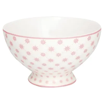 Bol din porțelan GreenGate Laurie, ø 15 cm, roz