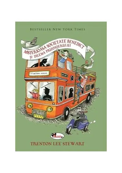 Misterioasa societate Benedict și dilema prizonierului - Hardcover - Trenton Lee Stewart