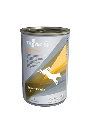 TROVET Urinary Struvite ASD hrana caini cu pietre la rinichi 400 g