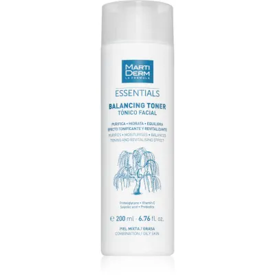MartiDerm Essentials normalizarea tonica in echilibru cu productia sebumului 200 ml