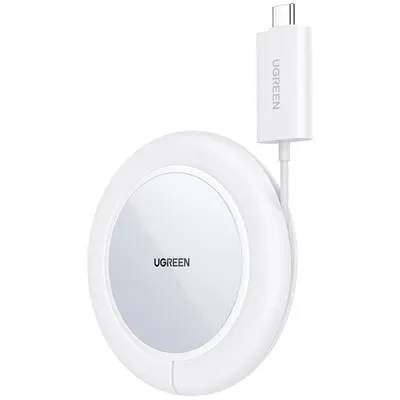 Incarcator Retea Wireless UGREEN CD245 (40123), 15W, 1.67A, Alb