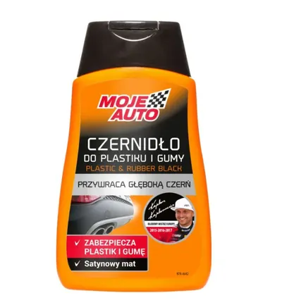 Solutie restaurare trimuri si plastice exterioare neagra efect mat Moje Auto 250ml 250ml