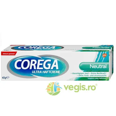 Crema Adeziva Neutra pentru Proteze Dentare 40ml