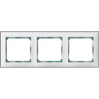 Rama tripla valena orizontala Cristal