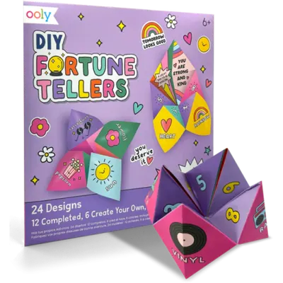 Jocul copilariei - Solnita, set creativ DIY - 24 modele, Fortune Teller