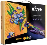 Set creativ cu plastilină Okto - Creați imagine 3D, Iris