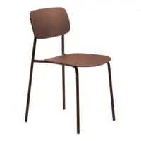 Scaune de dining teracotă 2 buc. Kirkland – Unique Furniture
