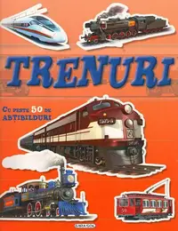 Caută și lipește - Trenuri - Paperback