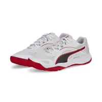 Solarstrike II Hallen-Sportschuhe Herren PUMA White Black High Risk Red