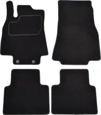 Covorase auto (set, velur, 4 bucati, culoare negru) MERCEDES A (W169) intre 2004-2012