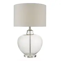 Veioza Moffat Table Lamp Glass Polished Chrome Base Only