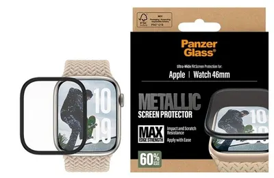 Protector de sticlă PanzerGlass - Apple Watch, 46mm, transparent
