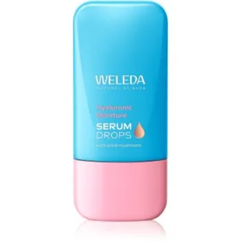 Weleda Serum Drops Hyaluronic Moisture ser hidratant pentru stralucire